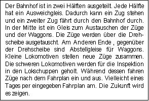 Gleisanlage